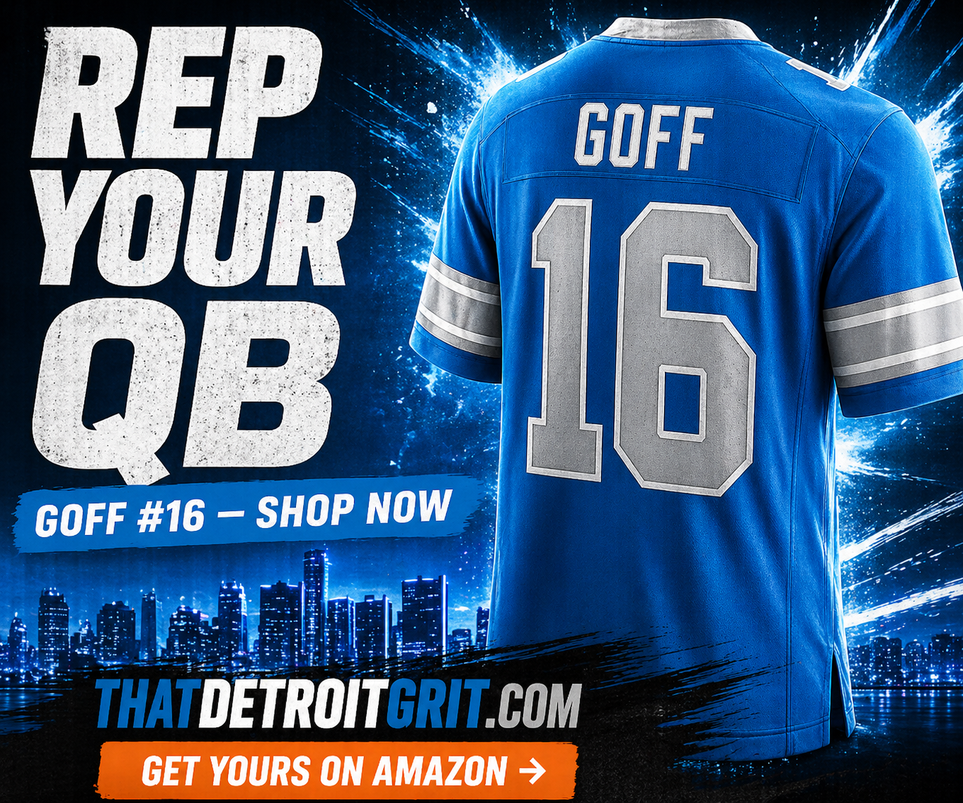 Grab Your Goff Jersey