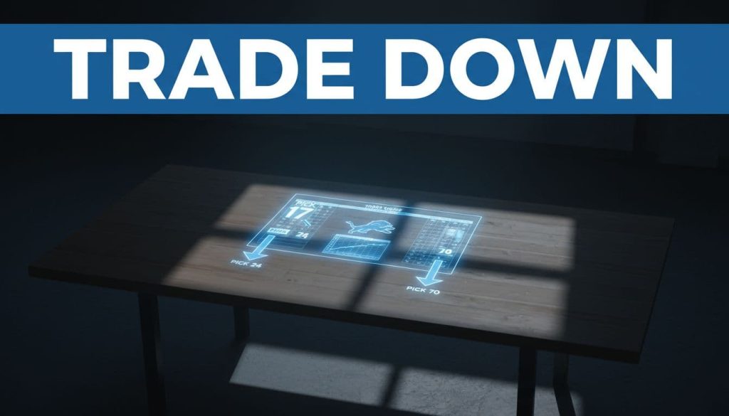 Detroit Lions Draft News - Trading down this year seems like a good idea