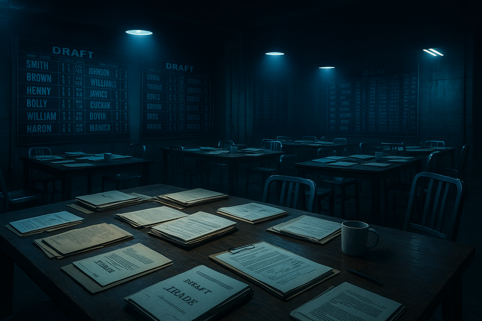 The Lions turned Aaron Glenn's departure to the Jets into draft capital through compensatory picks, using them to trade up for Isaac TeSlaa while Detroit's defense dropped from 7th to 22nd.