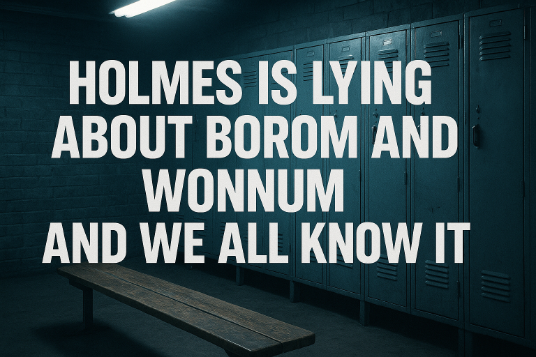 Brad Holmes claims he's satisfied with Larry Borom and Larry Wonnum, but this Lions fan breaks down why that's classic GM misdirection before the NFL Draft.