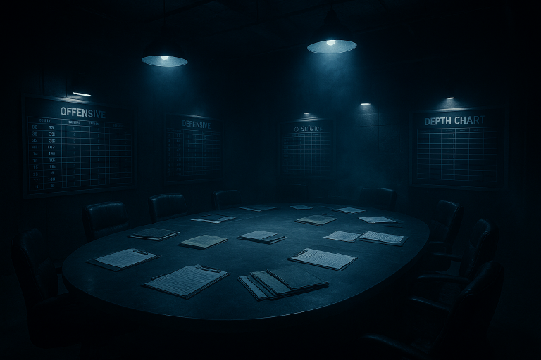 Brad Holmes has constructed a projected depth chart featuring multiple new defensive starters and key position changes that could reshape the Lions franchise.