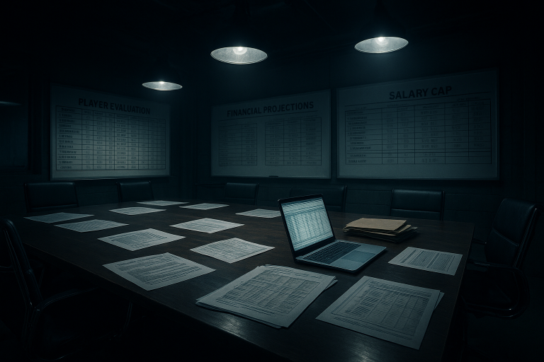 Brad Holmes makes brilliant cap management moves by picking up Jahmyr Gibbs' fifth-year option while declining Jack Campbell's expensive Pro Bowl-inflated deal.