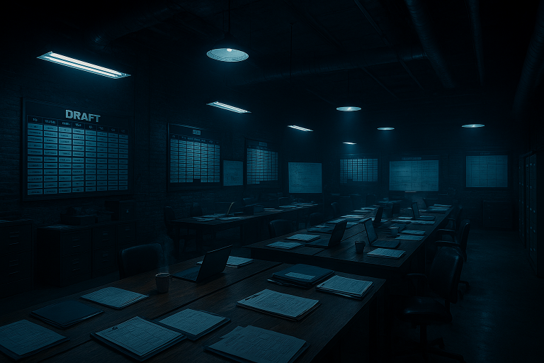 The Lions' offensive line looks set with Sewell at left tackle and Miller at right tackle, while questions remain about the defensive scheme changes and edge rusher rotation opposite Hutchinson.