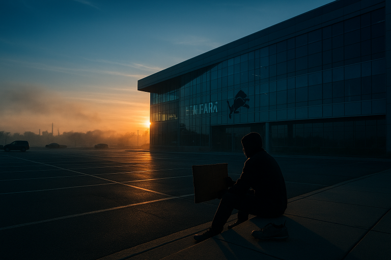 Former Eastern Michigan player Freddie McGee III camped outside the Lions facility with a homemade sign chasing his NFL dream, embodying the grit that defines Dan Campbell's culture in Detroit.