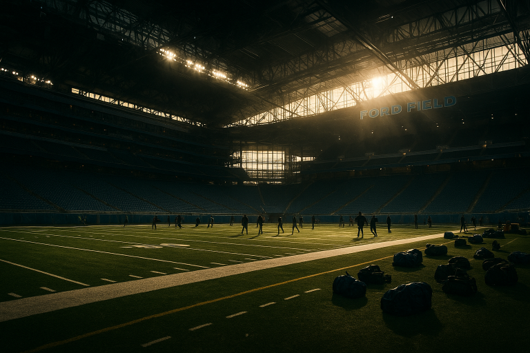 The Lions' preseason schedule features games against the Bengals, Commanders, and Colts, with Dan Campbell hinting he might actually play starters more than usual since he's skipping joint practices.
