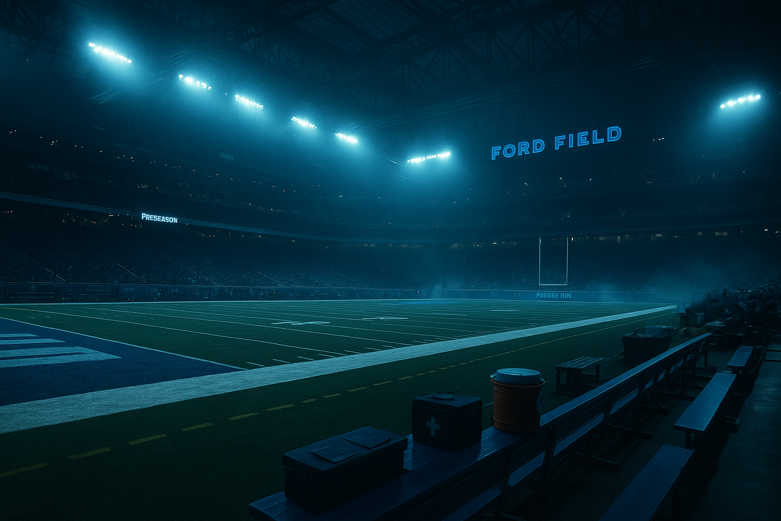 The Lions announced their three-game preseason schedule with Campbell hinting starters might see more action after skipping joint practices this year.
