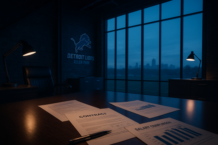 The Detroit Lions locked up All-Pro linebacker Jack Campbell with a four-year, $81 million extension that's actually smart business for once, paying market rate for a 26-year-old star while older linebackers got paid more.