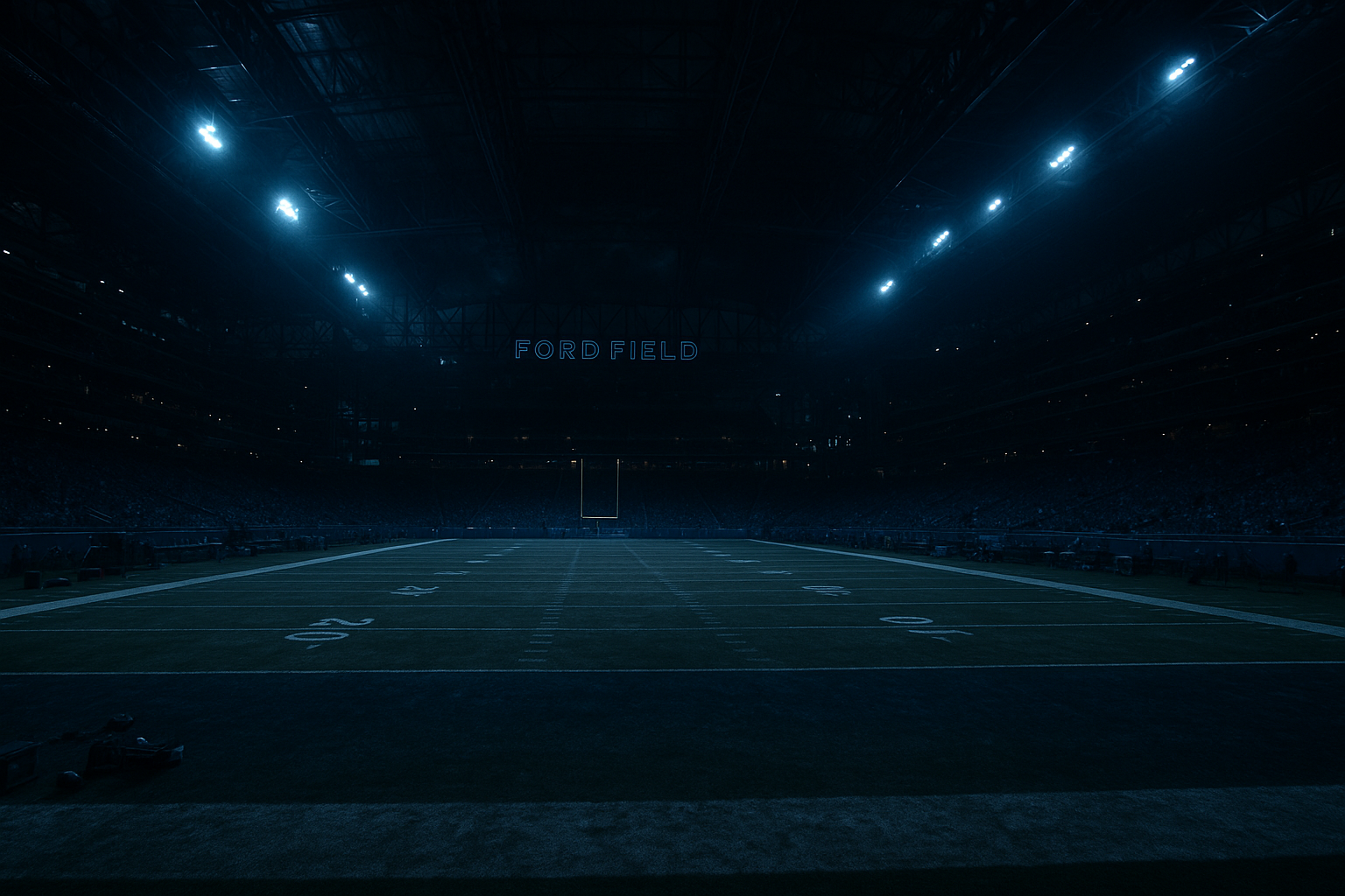 The Lions' back half schedule features critical matchups against Drake Maye's deep threats, revenge games against Ben Johnson's Bears and the Giants, plus the challenge of solving Brian Flores' defense.