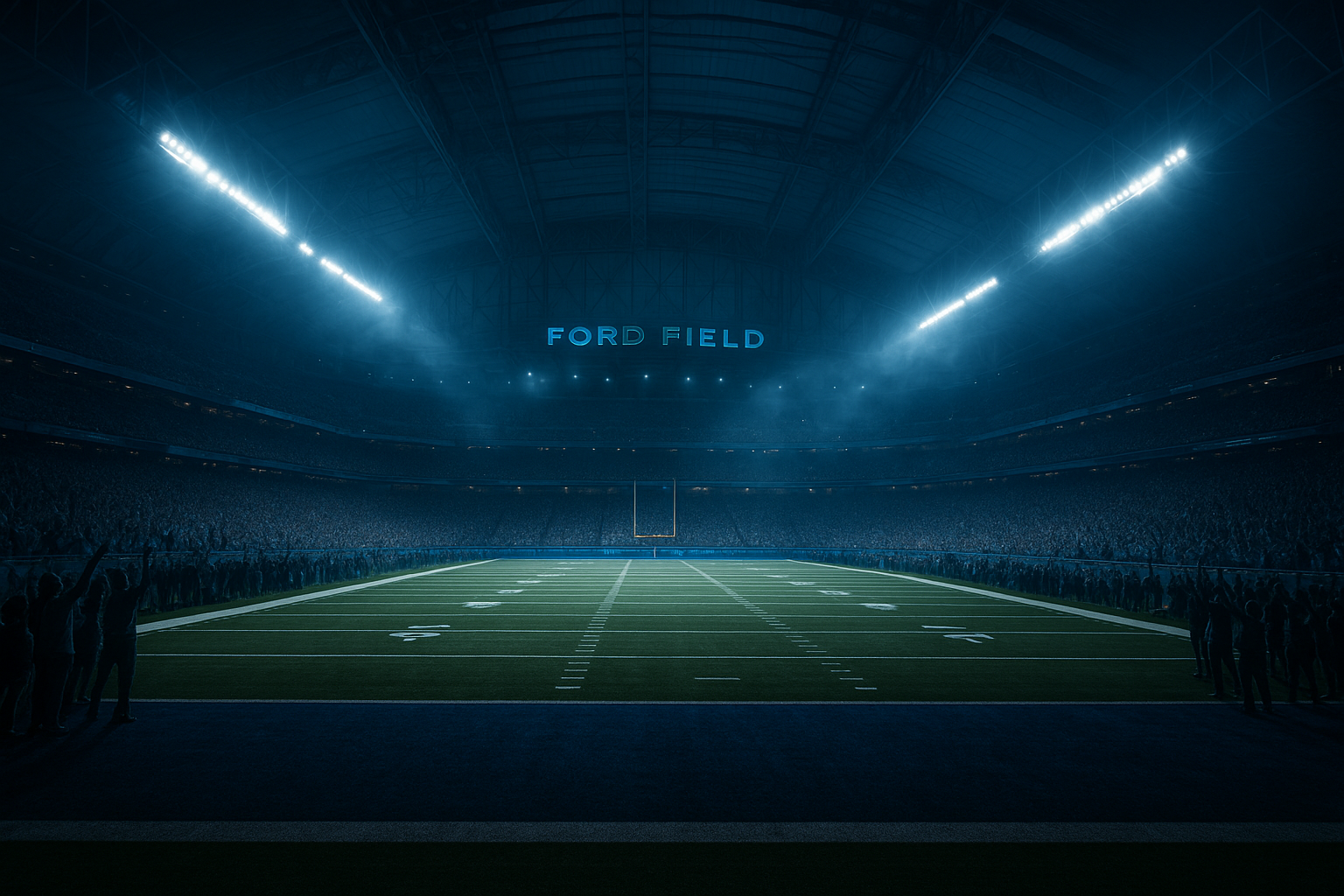 The Lions' home schedule features eight winnable games at Ford Field, sparking dreams of the franchise's first undefeated home record since 1991.