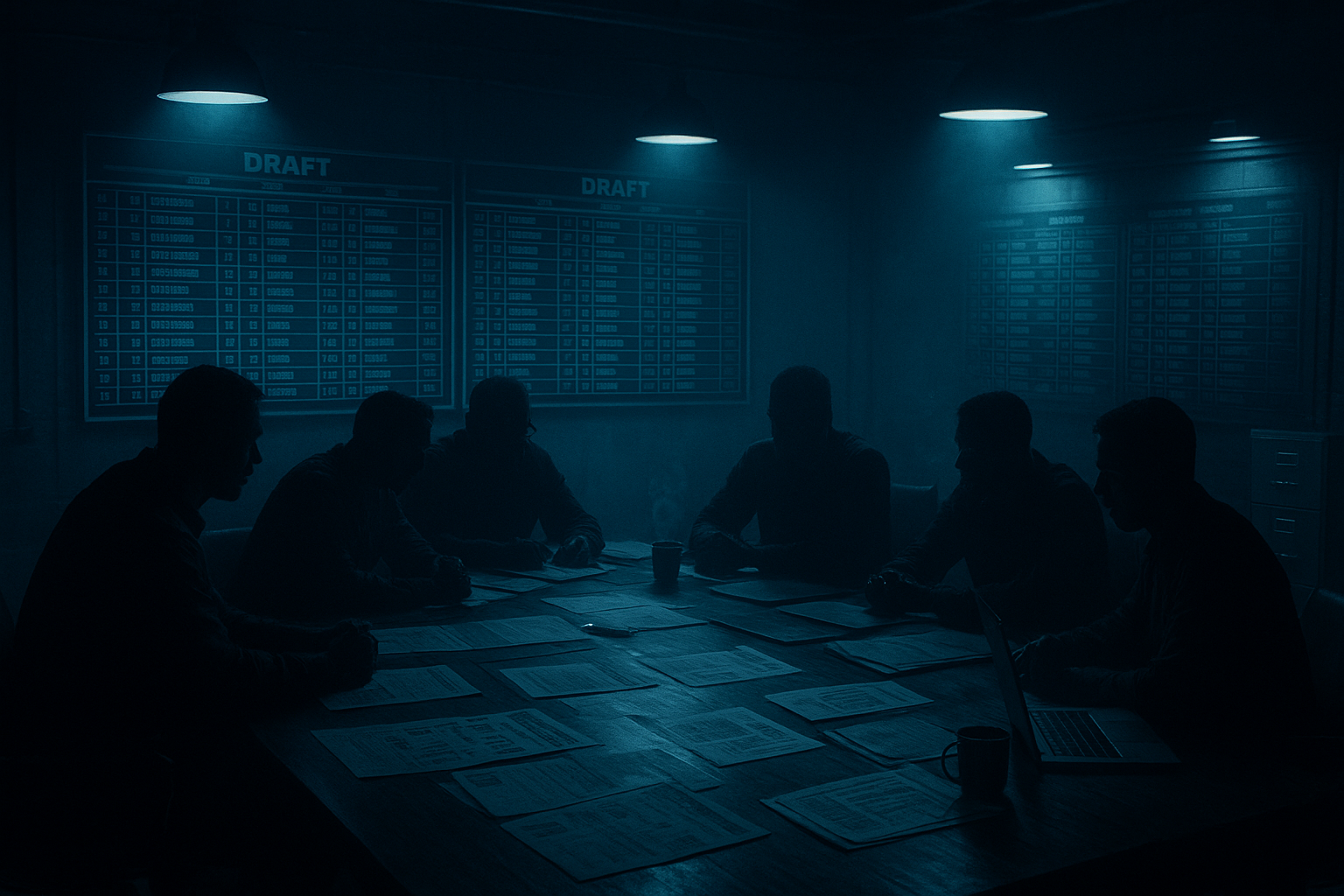 Carolina's draft room footage reveals they desperately wanted Monroe Freeling and celebrated when the Lions passed on him to select Blake Miller instead.
