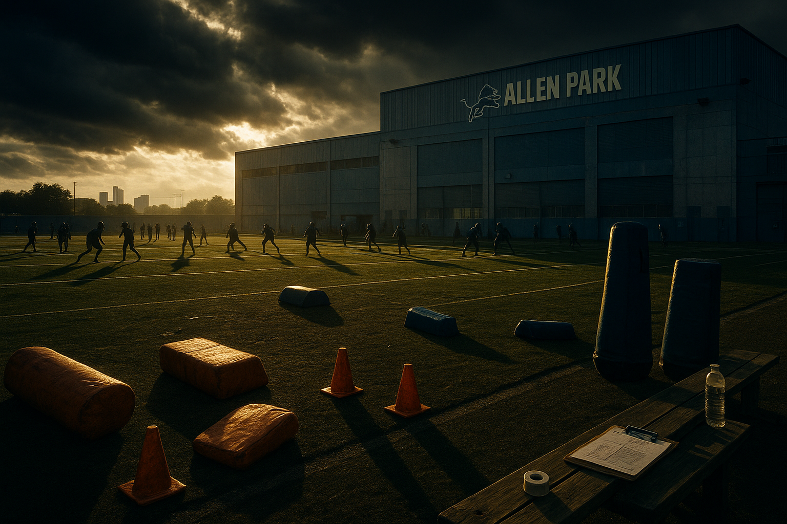 The Lions wrapped up their final OTA practice with rookie Blake Miller splitting first-team reps at right tackle and some intriguing position battles brewing heading into mandatory minicamp.