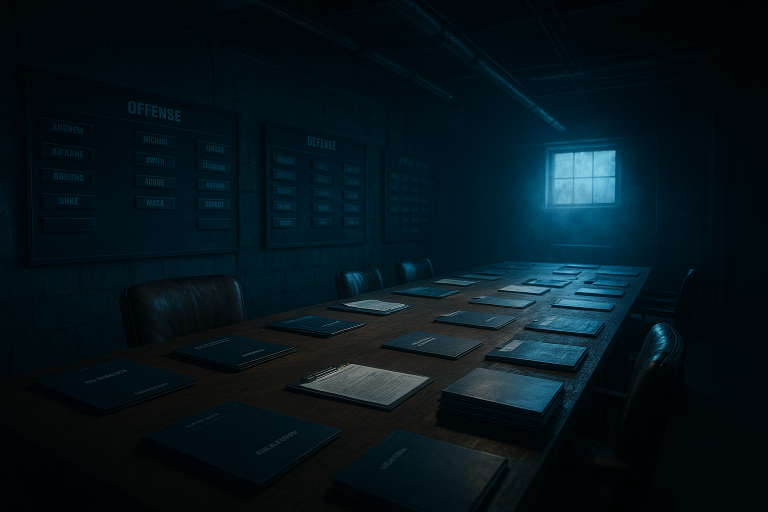 Ben Bartch could beat out Christian Mahogany at left guard while the Lions face a glaring cornerback problem heading into training camp with multiple roster battles still unsettled.