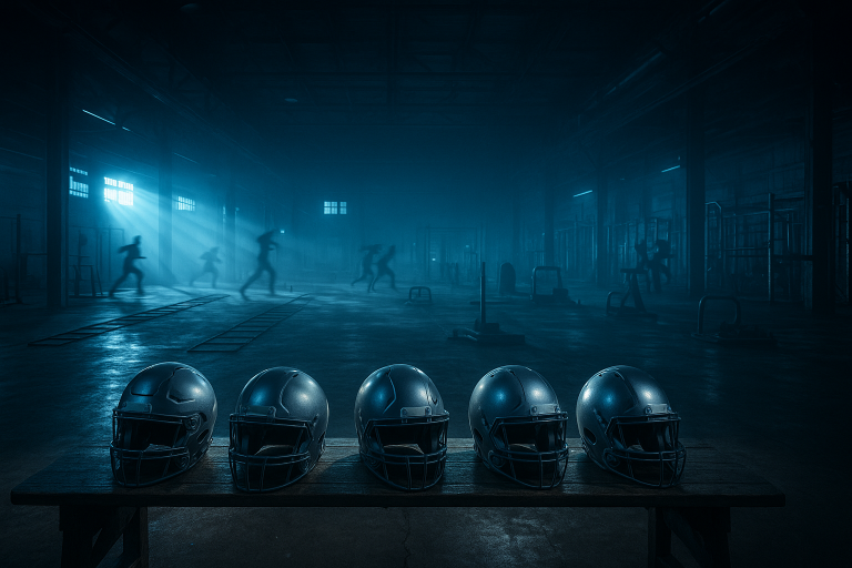 Brad Holmes rebuilt the Lions offensive line with elite athleticism to create space instead of forming a wall, shifting from power to speed in a complete philosophical overhaul.