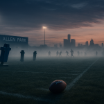 Jacob Saylors ripped off two long touchdowns in padded practice to make a strong case for RB3, while D.J. Reed picked off two passes and Ahmed Hassanien continues bringing relentless intensity at Allen Park.